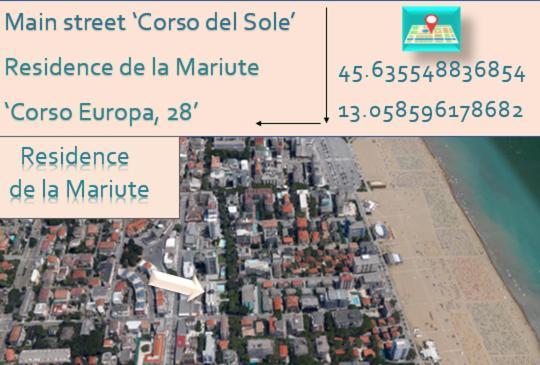 Residence De La Mariute Bibione Exterior foto